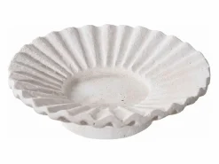 ebuy24 2 candelabros de placa de cemento Blanco Outlet