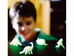 Sticker|8 dinosaurios 3D fosforescentes 4M