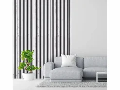 4 paneles acústicos decorativos efecto mármol blanco 120x60 cm Tabb-M^AHD Online