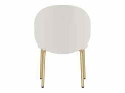 ModernLuxe Sillas Y Lotes De Sillas|1 Silla en tela chenille - patas de metal dorado - silla de tocador - silla de comedor -