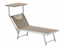 Beach & Garden Tumbona|2 Tumbonas plegables de aluminio con parasol para playa - Santorini Limited Edition Stock - Nature - Santorini