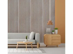 4 x paneles fonoabsorbentes efecto mármol rosa de 240x60 cm Kover-MR^AHD Clearance