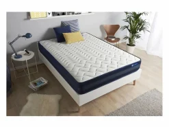 ACTISOM Colchones - 180X200Cm|- Colchón 180 x 200- Colchón Doble, Espuma Viscoelástica, 24 cm de Grosor - Soporte y Confort Muy Firmes - Alta Calidad para un Sueño Óptimo