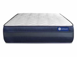 ACTISOM - Colchón 90 x 190- Colchón 1 plaza, Espuma Viscoelástica, 24 cm de Grosor - Soporte y Confort Muy Firmes - Alta Calidad para un Sueño Óptimo Outlet