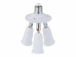 Ledkia Bombilla|Adaptador para Bombilla 1 E27 a 3 E27