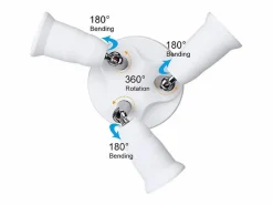 Ledkia Bombilla|Adaptador para Bombilla 1 E27 a 3 E27
