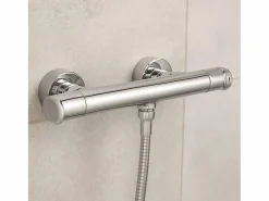Essebagno Grifo|Aero mezclador termostático para ducha cromado Huber
