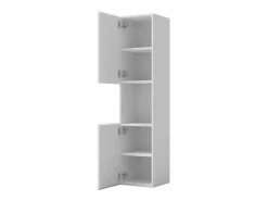 AICA Armario auxiliar Armario de baño, 30 x 30 x 131.5 cm, Con compartimento divisorio y amplio espacio de almacenamiento， colgar de pared color Blanco New