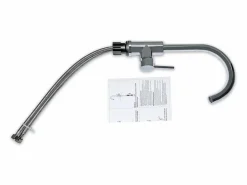 Aica columna de ducha termostático cromado y grifo de cocina con control de temperatura Plateado Best