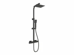 columna ducha termostática 38℃ mate 80-120cm alcachofa de ducha para baño^Aica Hot