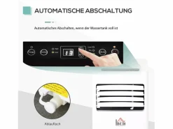 Aire acondicionado portátil 3 en 1 de 21 kW con control remoto, temporizador de 24 horas, 2 velocidades, refrigeración, deshumidificación y ventilador^