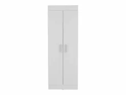 TuHome Alacena Nepal en melamina con 2 puertas y 5 estantes , , 169.9 cm X 60 cm X 30.3 cm Blanco Discount