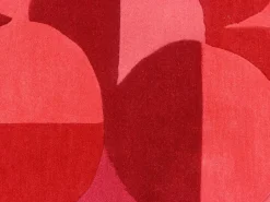 OZAIA Colección Rouge Passion|Alfombra De Salón|Alfombra 100% lana tejida a mano, cereza, 160 x 230 cm, 2200g/m², BLIVORA