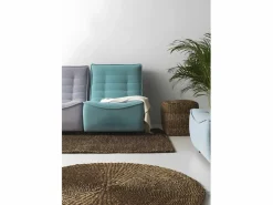 Alfombra algas marinas natural oval 75x45 cm^ New