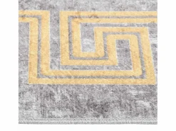 Alfombra antideslizante lavable 120x180 cm Gris Outlet