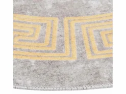 Alfombra antideslizante lavable φ120 cm Gris Clearance