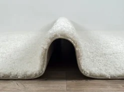 the carpet Alfombra Bahar Shaggy patrón rombos, , 160 x 230 cm Crema Clearance