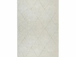 the carpet Alfombra De Salón|Alfombra Bahar Shaggy patrón rombos, , 200 x 290 cm