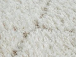 the carpet Alfombra De Salón|Alfombra Bahar Shaggy patrón rombos, , 200 x 290 cm