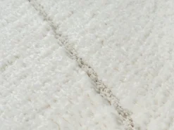 the carpet Alfombra Redonda|Alfombra Bahar Shaggy patrón triángulos, , 160 cm redonda