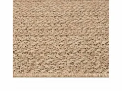 Alfombra ZIZUR 60x110 cm efecto yute interior exterior Beige Discount