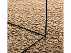 Alfombra con aspecto de yute interior y exterior 140x200 cm^Clicnbuy Clearance