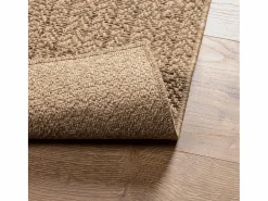 Clicnbuy Alfombra con aspecto de yute interior y exterior 120x170 cm Marru00f3n Outlet