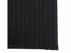 Alfombra cuadrada negra 100x100 cm bambú Negro Online
