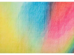 Alfombra de baño estampada con pelo suave 70x120 cm Colorido Ariella^ Online