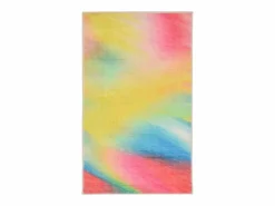 Alfombra de baño estampada con pelo suave 60x100 cm Colorido Ariella Multicolor Online