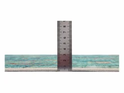Alfombra De Baño|Alfombra de baño estampada con pelo suave 50x60 cm Turquesa Ariella