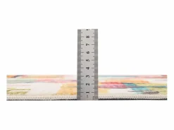 Alfombra de baño estampada con pelo suave 50x60 cm Colorido Ariella Multicolor Online