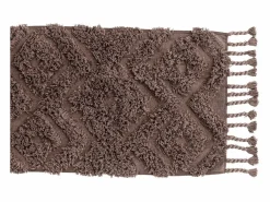 ebuy24 Alfombra de baño Hilma 80x50cm marrón. Marru00f3n Online