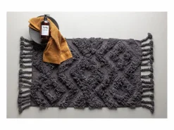ebuy24 Alfombra De Baño|Textil De Baño|Alfombra de baño Hilma 80x50cm oscuro.