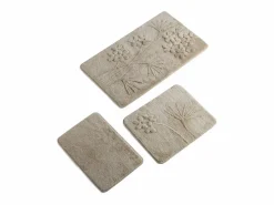 Alfombra de baño Set (3 piezas) Orkide beige^ Discount