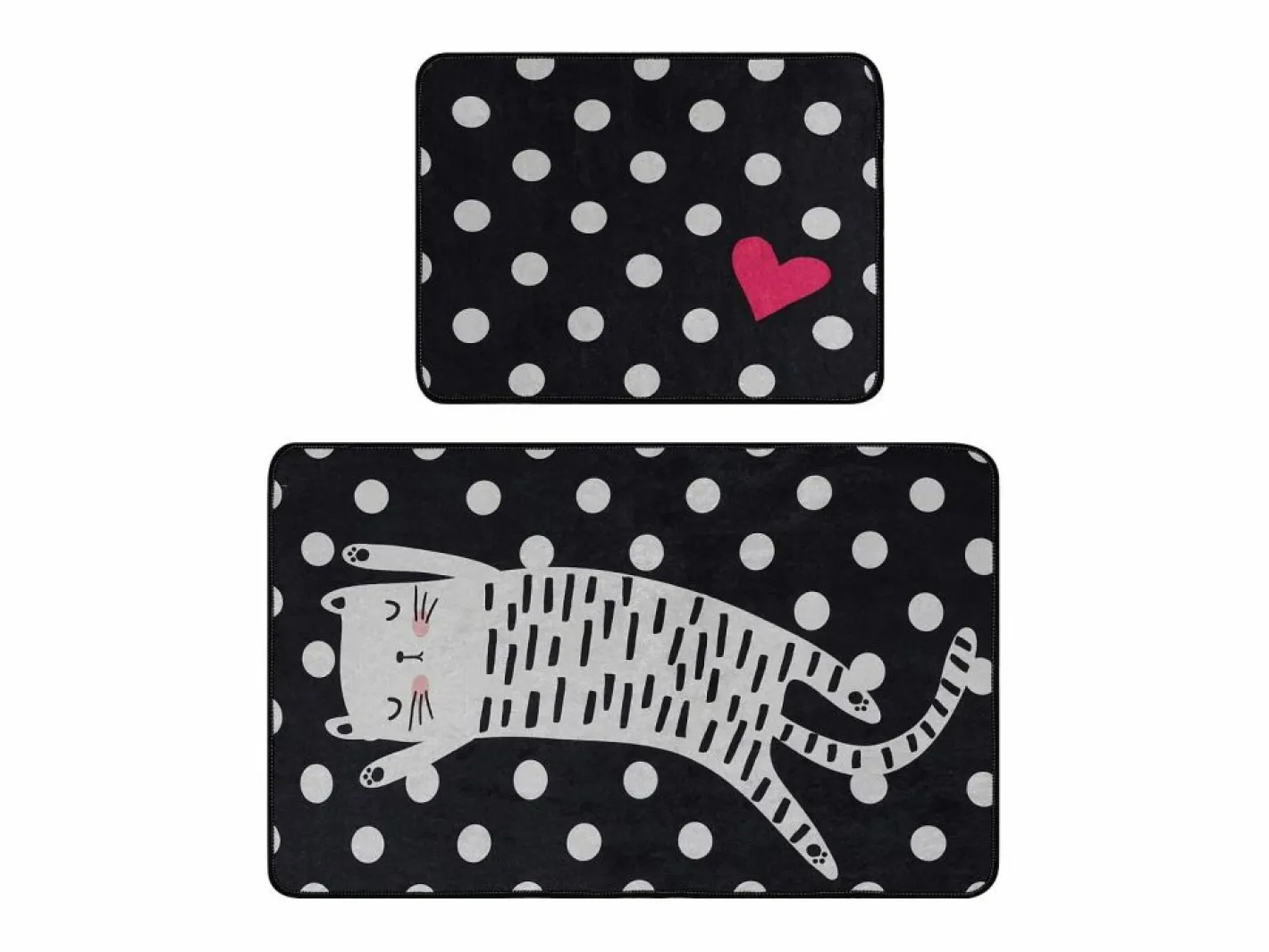 Alfombra de baño Set (2 piezas) Spotted Cat^ Sale