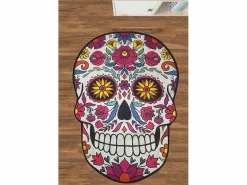 Alfombra de baño Skull Djt (100 x 150)^ Hot