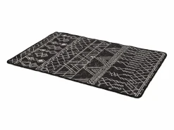 Alfombra de baño Straordinario Black Djt 70x120 antracita negro blanco^ Best