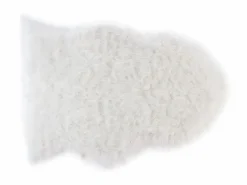 OZAIA Alfombra de cama símil piel de oveja color SHEEP Blanco Online