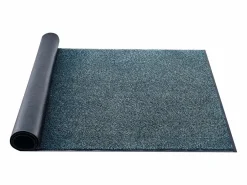 Felpudo|Alfombra de Entrada SucceBuy, 183x122 cm, Felpudo Exterior Interior con Reverso Antideslizante PVC, Resistente Lavable, Atrapa Polvo, Azul Pizarra