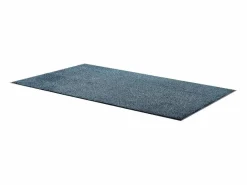 Felpudo|Alfombra de Entrada SucceBuy, 183x122 cm, Felpudo Exterior Interior con Reverso Antideslizante PVC, Resistente Lavable, Atrapa Polvo, Azul Pizarra