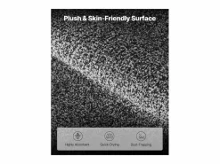 Alfombra de Entrada SucceBuy, 152,4 x 91,4 cm, Felpudo Exterior Interior con Reverso Antideslizante PVC, Resistente Y Lavable, Atrapa Polvo, Gris Negro Online