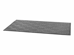 Felpudo|Alfombra de Entrada SucceBuy, 156x91,4 cm, Felpudo Exterior Interior Moderno Elegante, con Reverso Antideslizante TPE, Resistente Lavable, Atrapa Polvo, Gris
