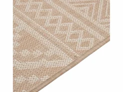 Alfombra de exterior de tejido plano 200x280 cm Rayas marrones Marru00f3n Online