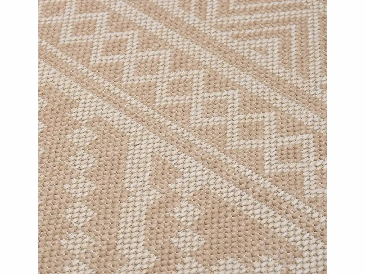 Alfombra de exterior de tejido plano 200x280 cm Rayas marrones Marru00f3n Online