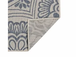 Clicnbuy Alfombra De Exterior|Decoración De Jardín|Alfombra de exterior de tejido plano rayas es 120x170 cm