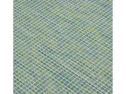Alfombra de exterior de tejido plano turquesa 140x200 cm^Clicnbuy Sale