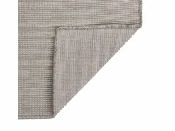 Clicnbuy Alfombra de exterior de tejido plano gris taupe 80x250 cm Topo Discount