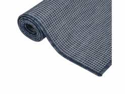 Clicnbuy Alfombra de exterior de tejido plano 140x200 cm Azul Discount