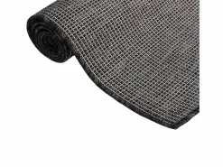 Clicnbuy Alfombra de exterior de tejido plano 80x250 cm Gris Sale